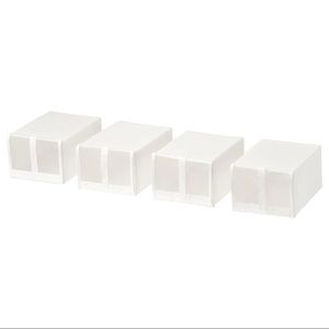 IKEA Shoe Storage Box- 4 pack
